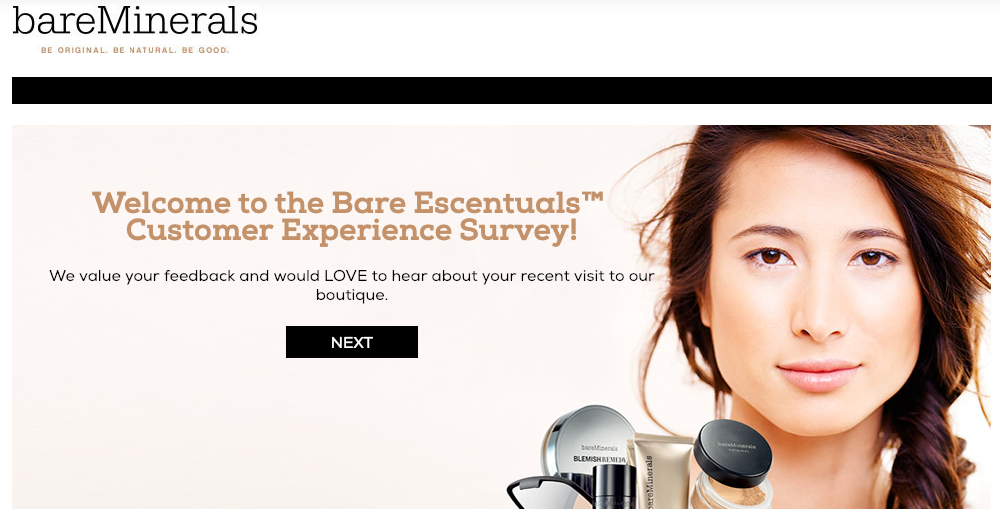 Bare Escentuals™ Customer Experience Survey!