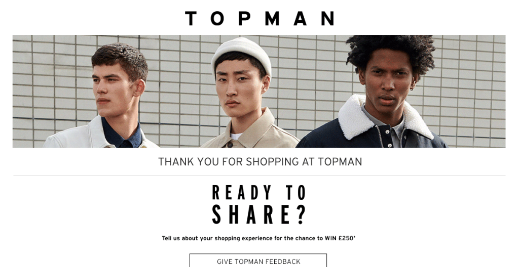 topman feedback survey