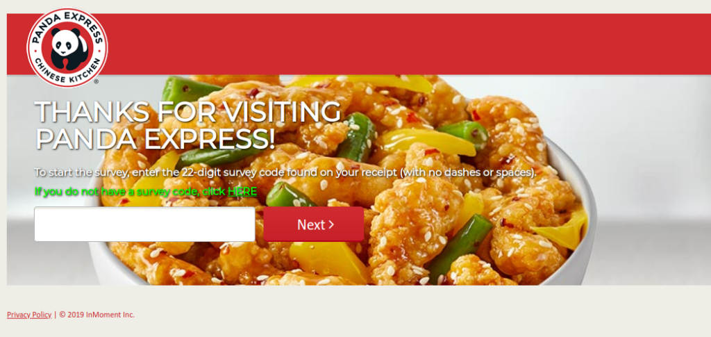 Panda Express Survey