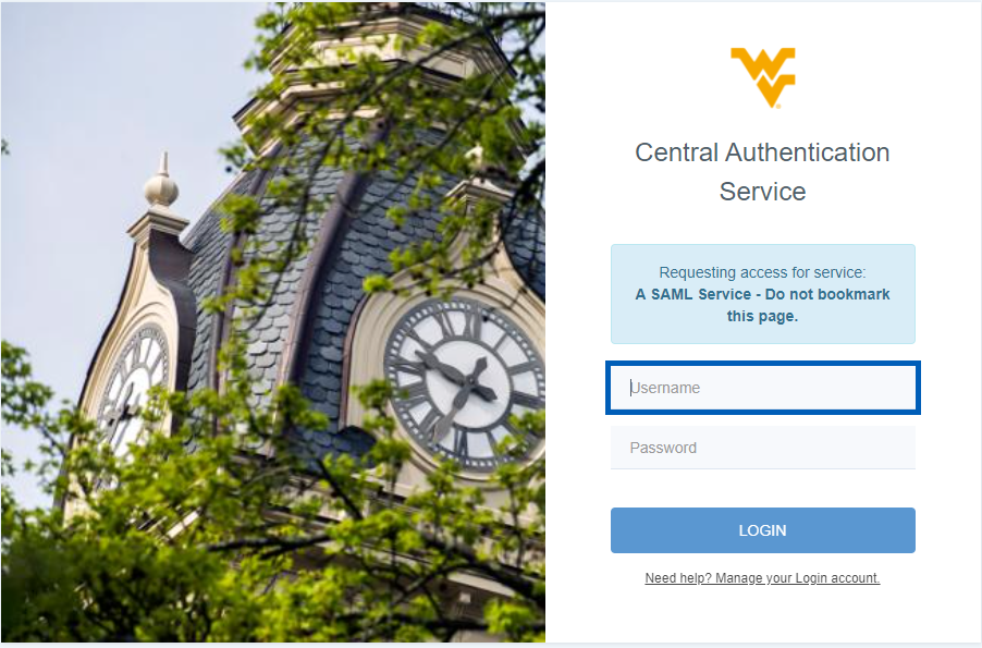 wvu login