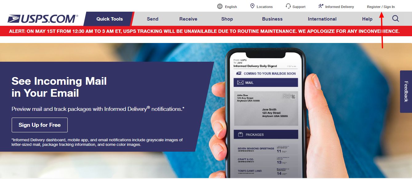 USPS Login